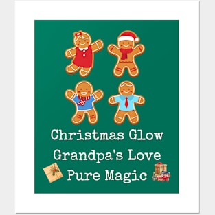 Christmas glow, Grandpa's love Pure magic Posters and Art